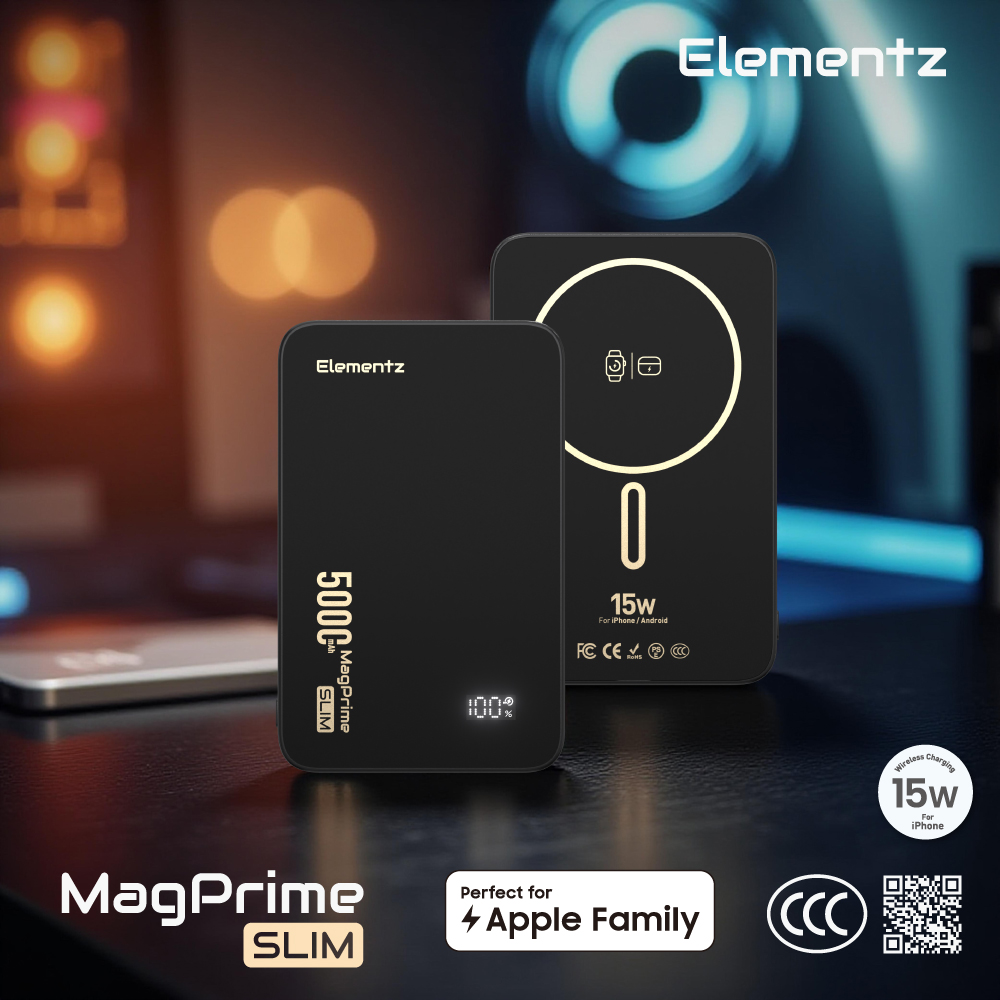 MagPrime Slim S5-5000mAh CCC 認證磁吸無線行動電源<br>(PMP-S5) - Image 3