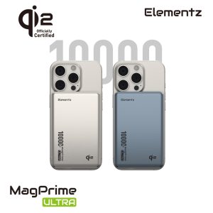 MagPrime Ultra U10-10000mAh Qi2 認證磁吸無線行動電源<br>(PMP-U10)
