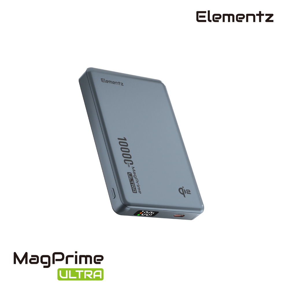 MagPrime Ultra U10-10000mAh Qi2 認證磁吸無線行動電源<br>(PMP-U10):圖片 2