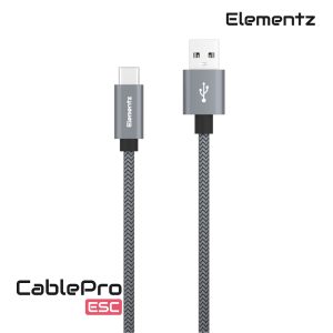 USB-A to USB-C充電傳輸線<br>(ESC)