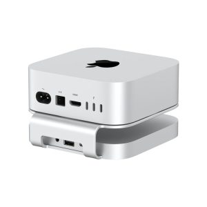 Alternative view of Aluminum Stand Hub<br>For Mac Mini 2024 M4/M4 Pro<br>(WS-60U4)