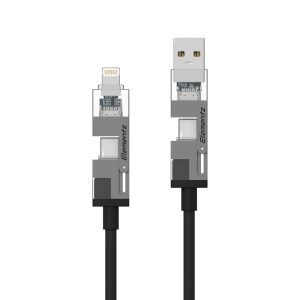Alternative view of 100w 4-in-1 Multifunction Cable 極速充電線<br>(N41)