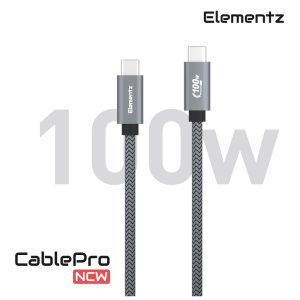 USB-C to C 100W充電傳輸線<br>(NCW)