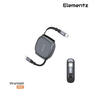 Alternative view of USB-C 100W 快速充電伸縮線<br>(NRC-10)