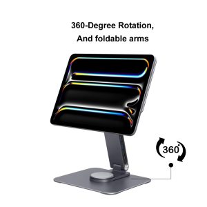 Alternative view of iPad Magnetic Stand +Hub For iPad Pro M4 2024 13 inch<br> (WS-P2013H)