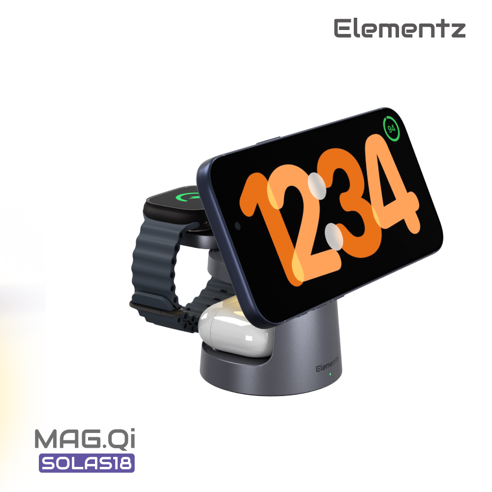 Mag Qi Sola18 25w 無線充電座<br>(FC-S18) - Image 2