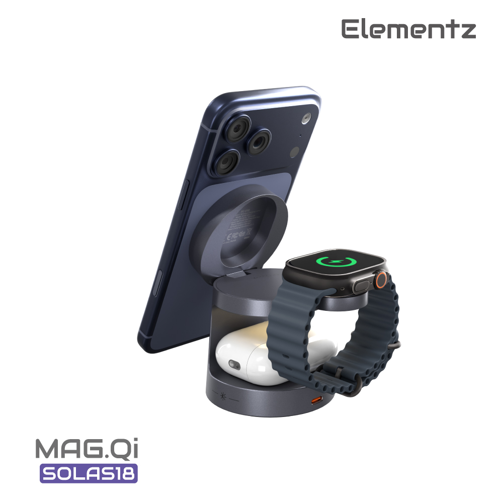Mag Qi Sola18 25w 無線充電座<br>(FC-S18) - Image 3