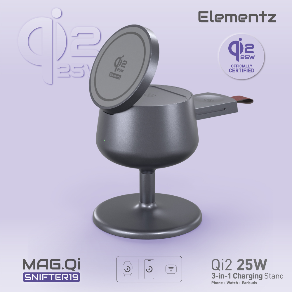 Mag Qi Snifter19 25w 無線充電座<br>(FC-S19)