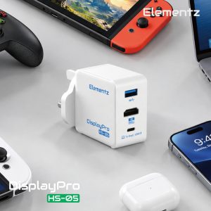 3 in 1 65w GaN Charger Hub HDMI 4K@60Hz<br>(HS-05)