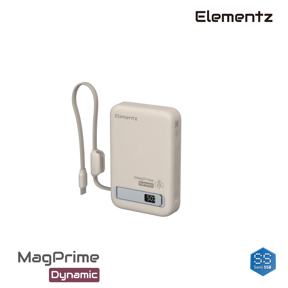 MagPrime Dynamic D45-10000mAh 半固態磁吸無線行動電源 (CCC認證)<br>(PMP-D45) - Image 3
